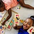 thumbnail image 4 of Melissa & Doug ABC Picture Boards - Educational Toy With 13 Double-Sided Wooden Boards and 52 Letters, 4 of 11