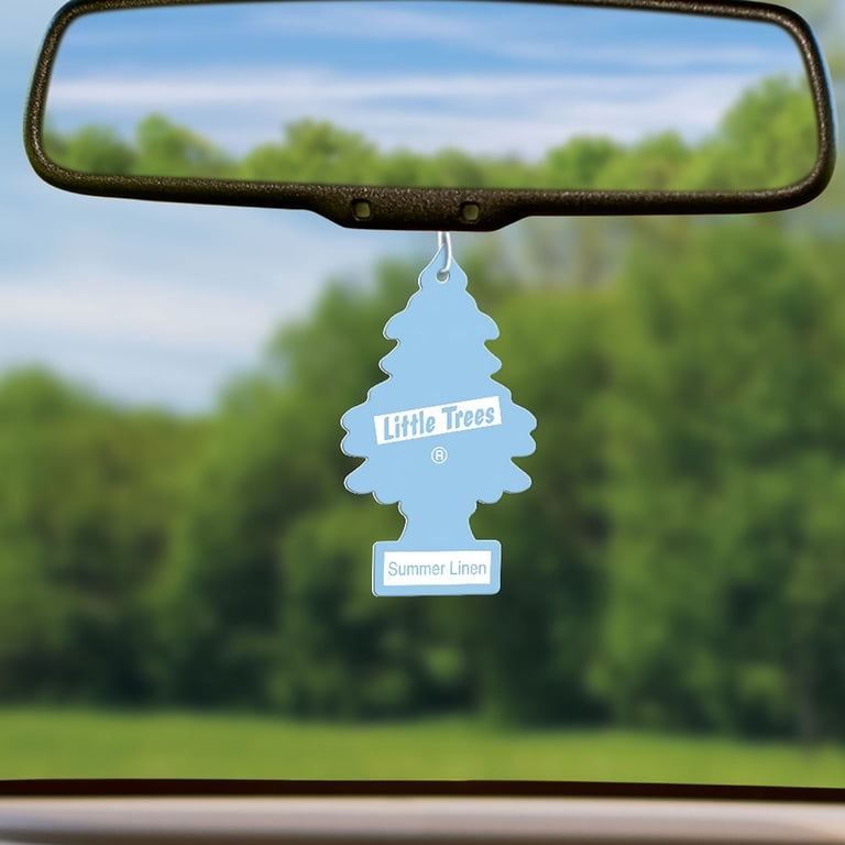 Little Trees Summer Linen Hanging Car Air Freshener 6-Pack photo 4