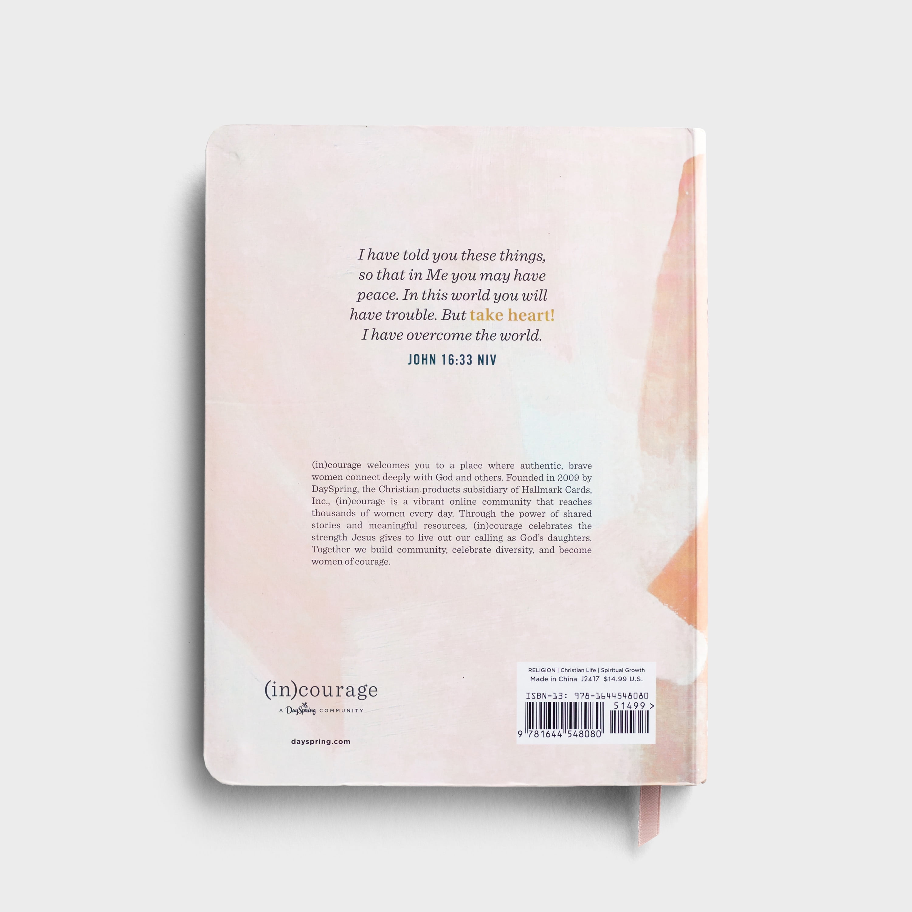 Take Heart: A Prayer Journal, (Paperback)