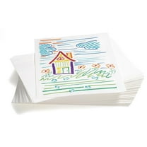 White Sulphite Paper - 9" x 12", 50 lb. (Item # 9SU)