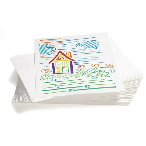 White Sulphite Paper - 12" x 18", 50 lb. (Item # 12SU)