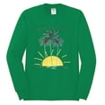 thumbnail image 2 of Wild Bobby, Today Is A Good Day for a Good Day Motivational Inspirational Pop Culture Mens Long Sleeve Shirt, Kelly, Small, 2 of 3
