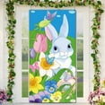 thumbnail image 6 of Easter Door Curtain – 35x71in Cute Bunny & Easter Egg Printed Polyester Door Cover for Spring Holiday Decoration, Porch or Entryway Decor, 6 of 6
