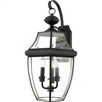 Quoizel Lighting - Three Light Outdoor Wall Lantern - Outdoor Lantern - Newbury