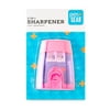 Pen+Gear 2-in-1 Plastic Sharpener, Pink