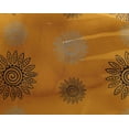 thumbnail image 4 of oneOone Georgette Viscose Fabric Spiral & Floral Block Printed Fabric 1 Yard 42 Inch Wide, 4 of 4