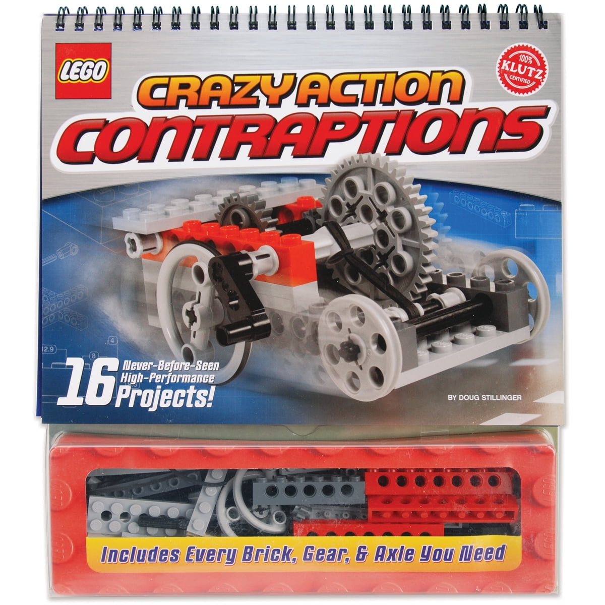 klutz lego gadgets science & activity kit