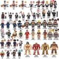 thumbnail image 2 of Motosierra Man Lego Attack on Titan Jujutsu Kaisen Minifigures Bloques De Construcción Denji/Eren/Mikasa/Yuji Figuras Juguetes, 2 of 4