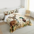 thumbnail image 3 of Feelyou Deer Duck Kids Full Size Comforter Sets, Rustic Western Cabin Bedding Sets, 3pcs, 3 of 8