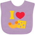 thumbnail image 3 of Inktastic I Heart Mac and Cheese Boys or Girls Baby Bib, 3 of 4