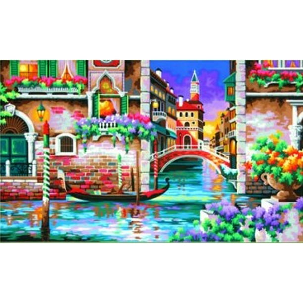 Isn't it Romantic (Venice, Italy) Paint by Number (20"x12")
