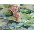 thumbnail image 3 of Ambesonne Nature Art Quilted Bedspread Set 3 Pcs, Garden of Blooms Print, Twin, Pastel Green Lavender, 3 of 4