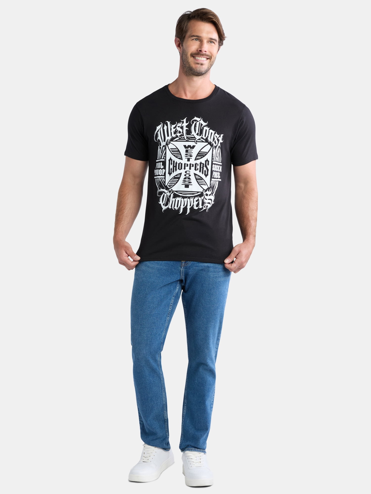 West Coast Choppers, Men's & Big Men's Graphic Tee Shirt, Sizes S-3XL
