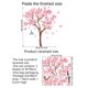thumbnail image 3 of Ganfancp Pegatinas de Pared Plantas y Flores Al Estilo Japonés Pegatinas de Pared Fondo de Pared Decoración de La Habitación Pegatinas de Pared Pegatinas de Pared Autoadhesivas Ofertas Flash Liquidac, 3 of 7