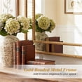 thumbnail image 4 of 36x24 Inch Decorative Wall Mirror with Sturdy Metal Frame, Modern Accent Mirror for Bathroom Hallway Fireplace, 4 of 9