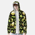 thumbnail image 2 of Fotbe Avocado Toast Chaqueta con Protección Solar UPF 50+ para Hombre y Mujer, Camisa con Capucha y Bolsillos-Large, 2 of 7