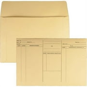Quality Park Attorney's File Style Fold Flap Envelope Document - 14 3/4" Width x 10" Length - 100 / Box - Buff