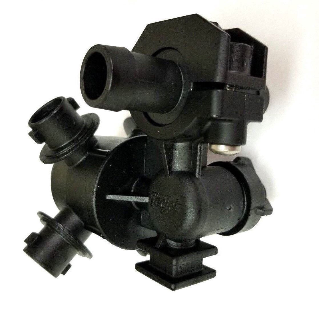 QJ364C-750-2-NYB Teejet 3/4" Double Hose Shank 4 Outlet Nozzle Body