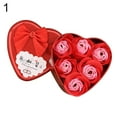thumbnail image 2 of comerut 1 Set Artificial Soap Rose Flower Bear Doll Valentine Day Gift Box Party Decor, 2 of 8