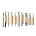 thumbnail image 2 of JFBUJC 37pcs Polymer Clay Tools Modeling Clay Sculpting Tools Kits For Pottery Sculpture Wooden Dotting Tools, 2 of 5
