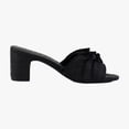 thumbnail image 6 of Aerosoles Gabrielle Women's Heels Black Raffia Size 5.5 M, 6 of 8
