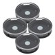 thumbnail image 2 of 4pcs Empty Eyeshadow Boxes Eyeshadow Storage Cases Travel Eyeshadow Containers for Women, 2 of 3