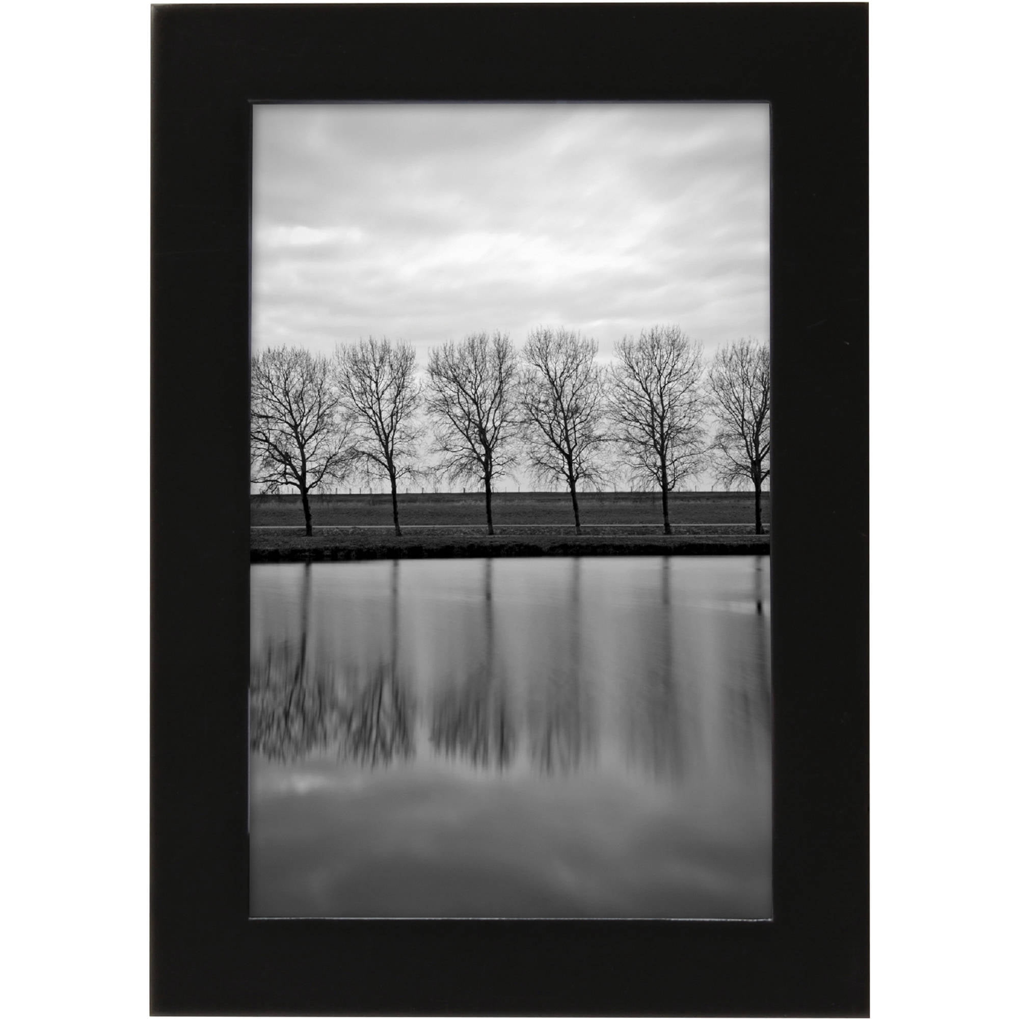 Better Homes & Gardens Gallery 4" x 6" Picture Frame, Black, Set of 2