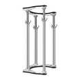 thumbnail image 1 of GROWTH TANK Undermount Sink Bracket Repair Kit Easy to Install Support Legs Adjustable under Sink Rack for Home Wash Basin Decor Bathroom 41cm to 51cm, 1 of 9