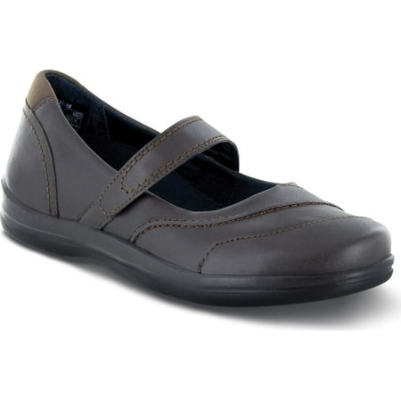 

Women s Apex Lisa Classic Mary Jane Dark Brown Full Grain Leather 8 XW