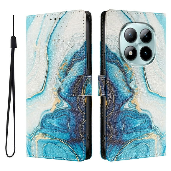 FOXDOCK Funda Tipo Cartera para Xiaomi Redmi Note 15 Pro 5G con Soporte y Correa – Diseño de Patrones Lindos