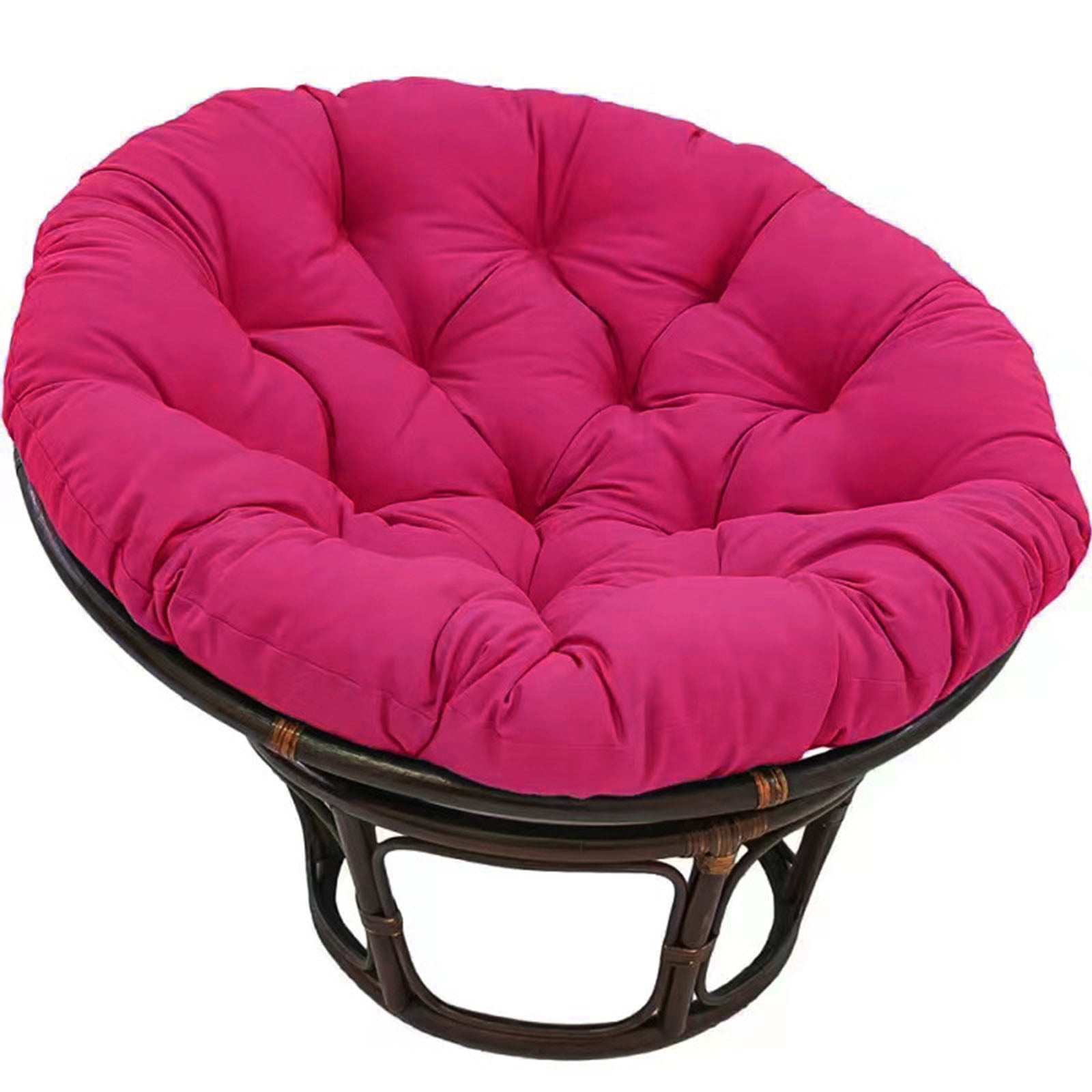 Hanging Chair Cushion Round 20 Inch Washable Waterproof Patio Rocking Chair Seat Pad, Egg Shape Indoor Outdoor Replacement Cushion for Garden Basket Swivel Chair, Floor Mat, Meditation(50x50cm, 1PC)