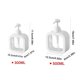 thumbnail image 4 of 2PCS 300/500ML Portable Soap Dispensers: Refillable Push Hand Sanitizer, Multipurpose Empty Container for Shampoo, Conditioner & Kitchen Decor, 4 of 4