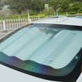thumbnail image 4 of Skegnu Five-layer Thickening Sunscreen Car Sunshade Aluminum Foil Insulation Car Rays Sun Visor Protector Sunshade Sunshade Canopy Outdoor Sunshades for Beach, 4 of 9