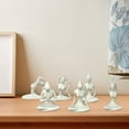 thumbnail image 4 of Yuarrent de figurita de Poses de Yoga de arte abstracto, adorno de estilo moderno, suministro decorativo, artesanía para el hogar, la Oficina, el Decoración del hogar Tipo 4 Yuarrent HA074906-04, 4 of 6