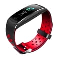 thumbnail image 3 of Injueey Q8S Reloj inteligente IP68 Impermeable cardíaco Presión arterial Fitness Deporte Relojes inteligentes rojo, 3 of 6