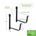 thumbnail image 2 of Achla SFB-01 6 in. Flowerbox Brackets, 2 of 2