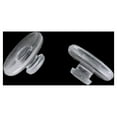 thumbnail image 4 of 25 Paires de Coussinets de Nez Ronds en Silicone Antidérapants (Transparent), 4 of 5