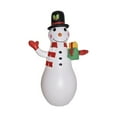 thumbnail image 1 of Dsscvnef Christmas Decorations Portable Cute Cartoon Snowman Tumbler Inflatable Air Model Inflatable Pool Slide Excursion Inflatable Bridal Inflatable, 1 of 5
