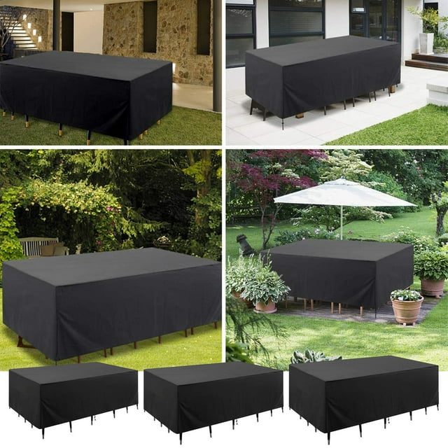 Sentmoon Sofa Covers Washable Suction Hooks for Shower Wall Outdoor Table and Chair Covers Suitable for Outdoor Tables and Chairs Squares Patio Table Covers Fade-resistants and Windproof.