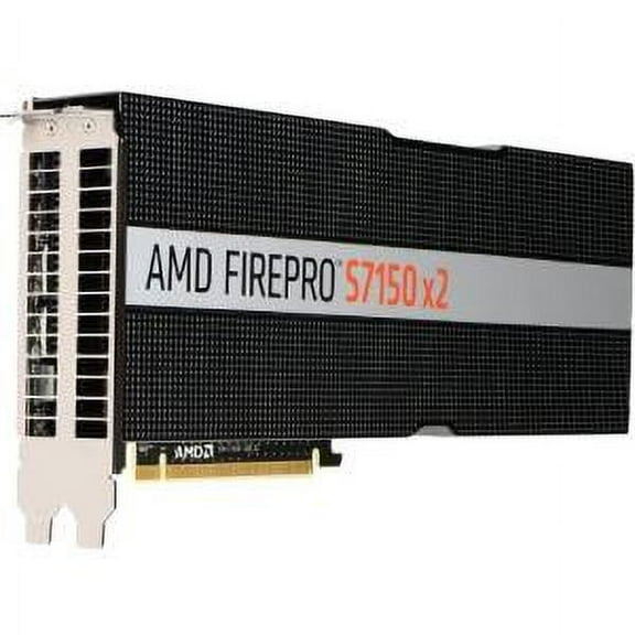 AMD FirePro S7150 X2 920 MHz 16GB GDDR5 PCIe 3.0 Graphic Card