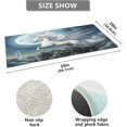 thumbnail image 3 of Coolnut Unicorn Kitchen Mat Soft and Absorbent Bath Mats for Bathroom Non Slip Quick Dry Shaggy Bath Carpet Machine Wash for Kitchen Bathroom Shower 39x20 in Home Decor, 3 of 7