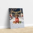 thumbnail image 3 of Happy New Year 2026 Dachshund Holiday Balloons Party Snow Vertical Matte Canvas Poster Wiener Dog Lover Gifts Idea Wall Art Home Decor - 13018, 3 of 5