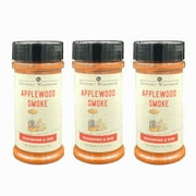 Gourmet Warehouse Applewood Smoke Spice Rub, 6 ozs, 3 Pack - No MSG, No HFCS