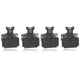 thumbnail image 1 of Pastillas De Freno De Bicicleta De Resina 4 Unids/set Pastillas De Freno De Resina Semi Metal Resistencia Al Calor Pastillas De Freno De Disco Reemplazo Para Bicicleta De Montaña ANGGREK Ciclismo, 1 of 8