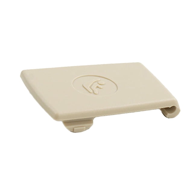 Botón de cubierta de moldura de ranura de asiento trasero para niños de automóvil Reparación profesional Repuesto portátil Beige