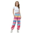 thumbnail image 5 of Children's Sweatpants Wide-leg Pants Children Sports Pants Boys Full Length Pants Children Long Pants Wearing Lantern Pants With Pockets Outside Athletic Pants PinkB 11 Years, 5 of 8