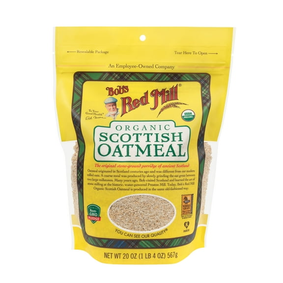 Bob's Red Mill, Scottish Oatmeal, Organic, 20 oz