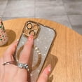 thumbnail image 5 of for iPhone 15 Plus Magnetic Gardient Glitter Case, Plating Bling Cute Case Compatible with MagSafe for Women Girls Full Camera Protector Back Cover for iPhone 15 Plus 6.7 Inch Gold, 5 of 14