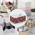 thumbnail image 4 of Cabinet Storage Basket 11.02x11.02x11.02 Inches Storage Box Foldable, Storable and Easy to Assemble ，Open Home Storage Bins ，Closet Storage Bins Beautiful Christmas Elements Cute, 4 of 8