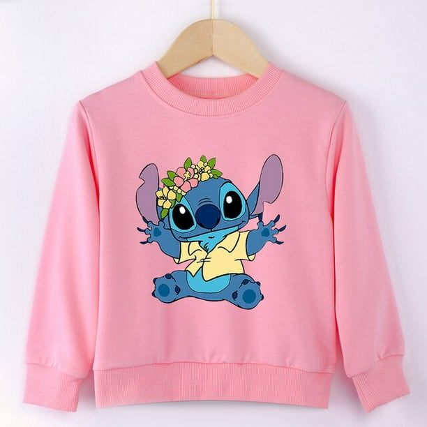 Disney's Lilo & Stitch Sweatshirt Kids Hoodies Beautiful Loose